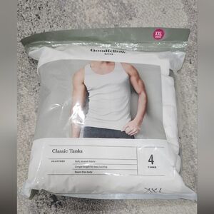 Goodfellow & Co White Classic Tanks XXL